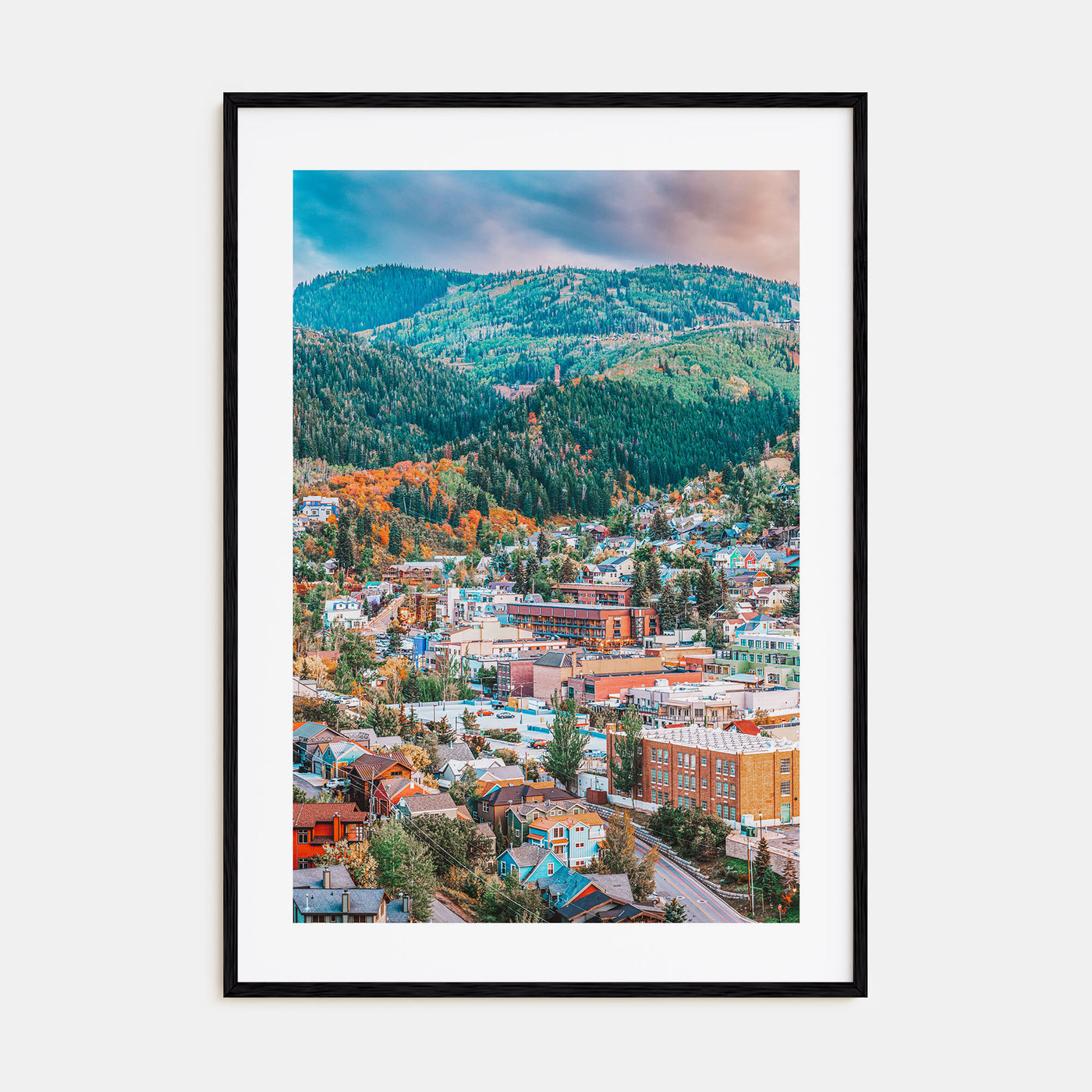 Park City Photo Color Poster