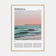 Pensacola Travel Color Poster