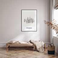 Philadelphia Drawn No 1 Poster