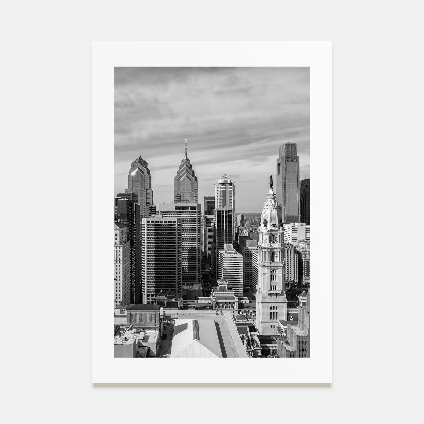 Philadelphia Photo B&W No 1 Poster