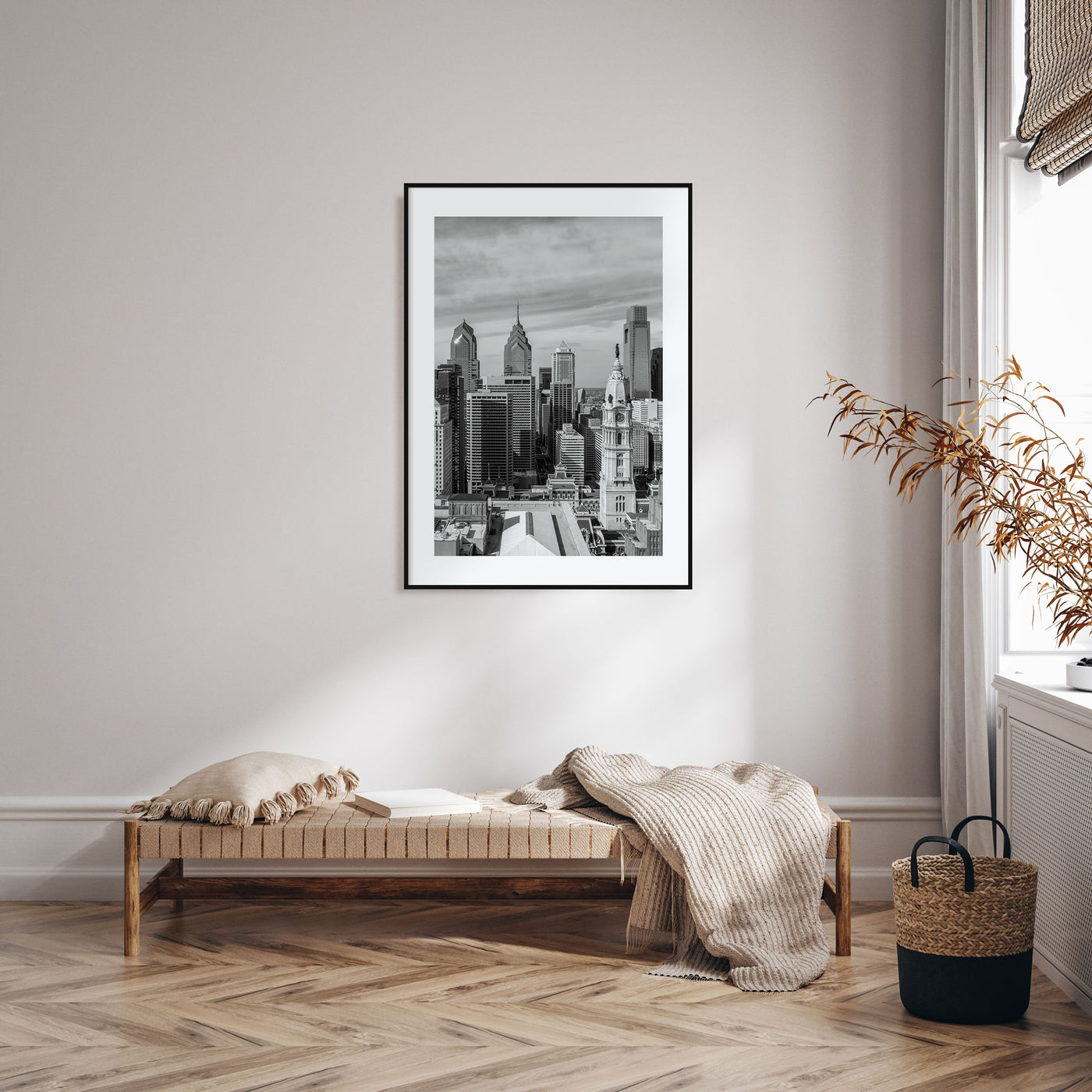 Philadelphia Photo B&W No 1 Poster
