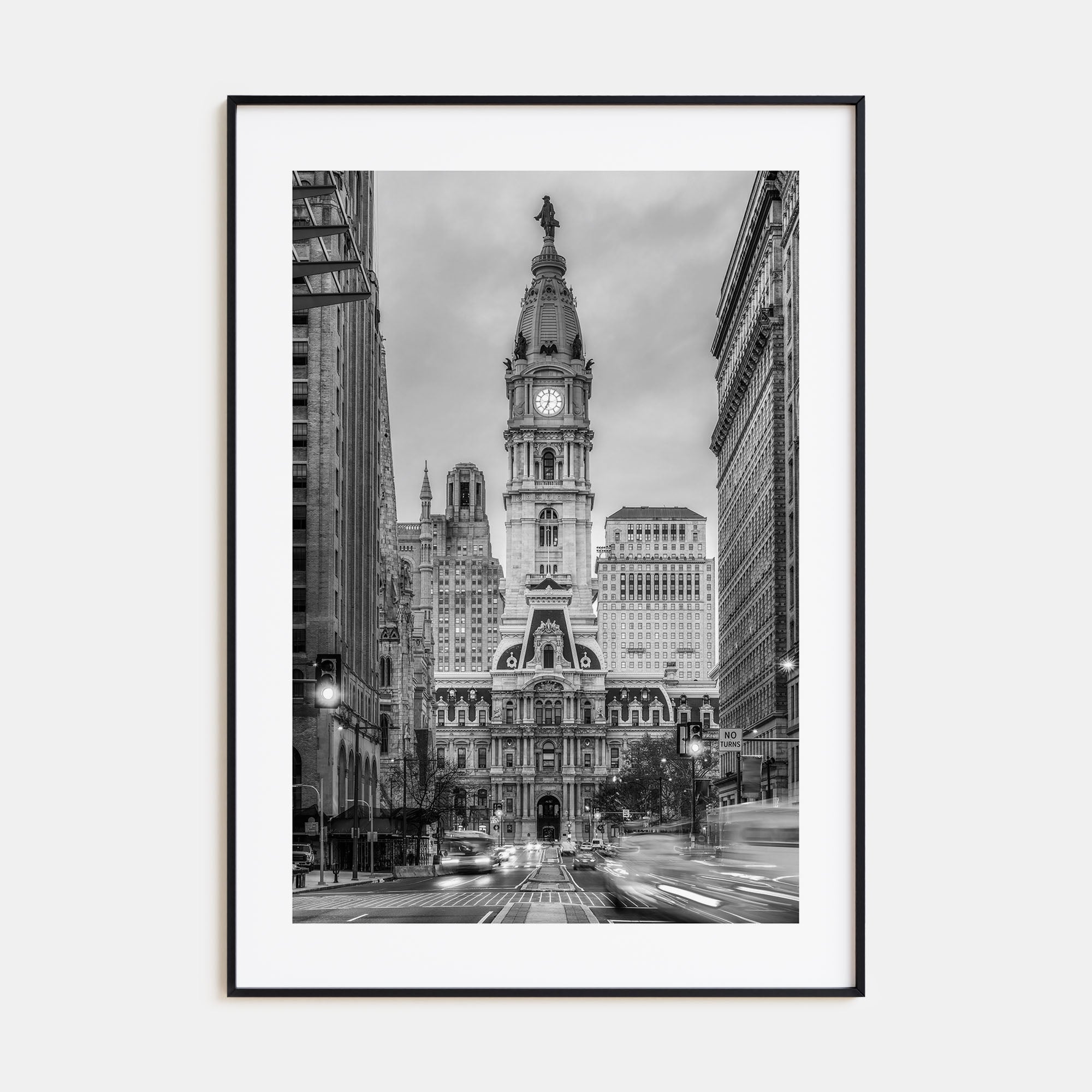 Philadelphia Photo B&W No 3 Poster