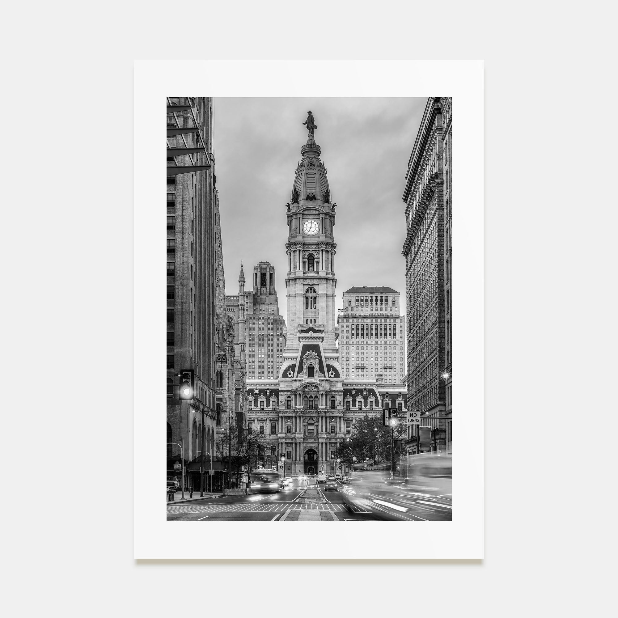 Philadelphia Photo B&W No 3 Poster