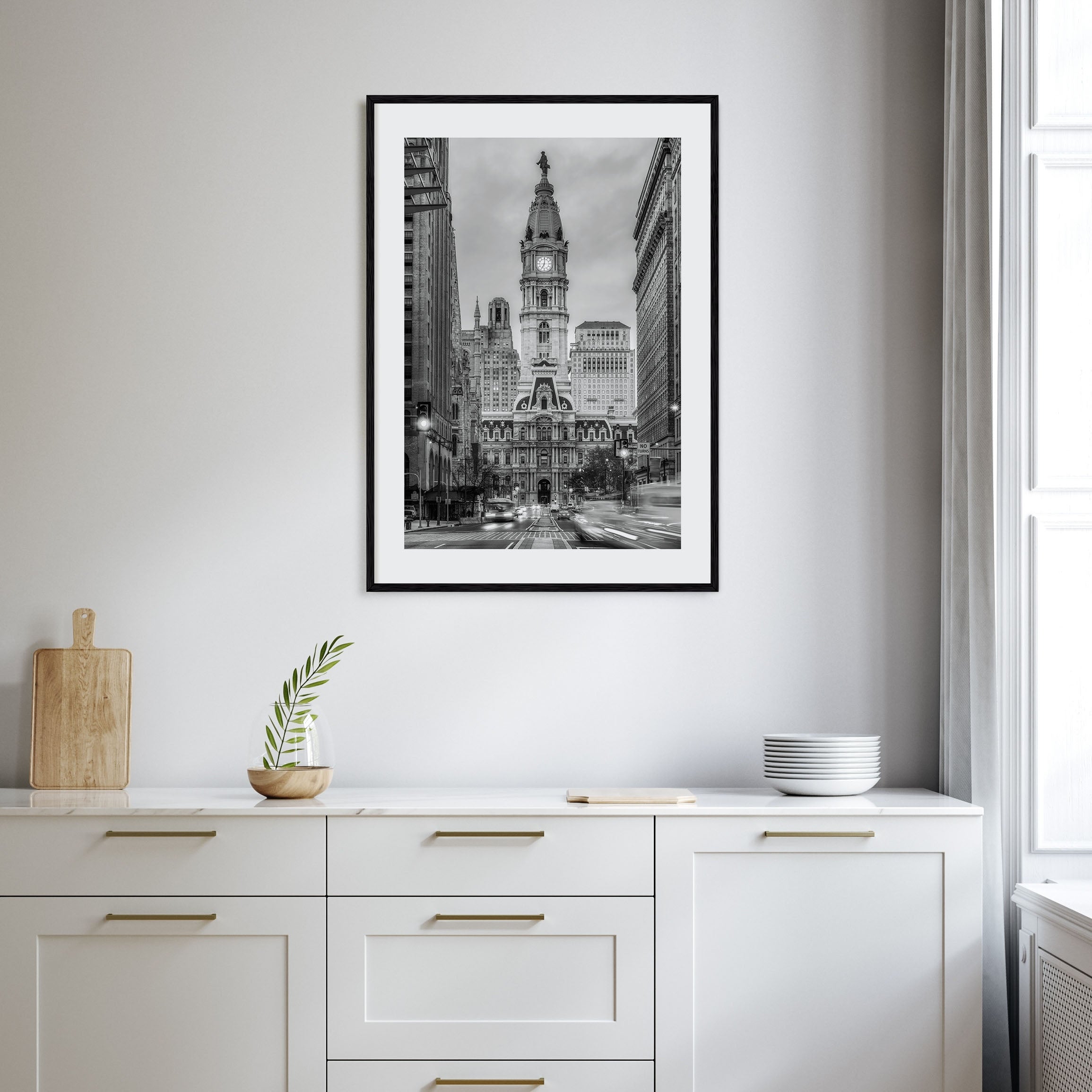 Philadelphia Photo B&W No 3 Poster