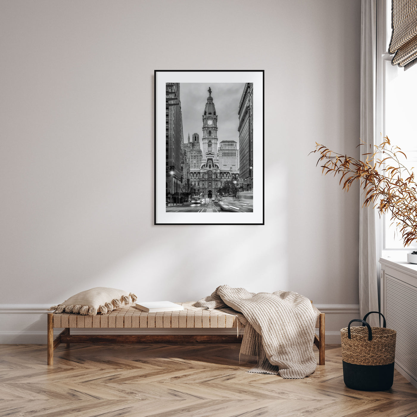 Philadelphia Photo B&W No 3 Poster
