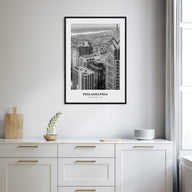 Philadelphia Portrait B&W No 1 Poster