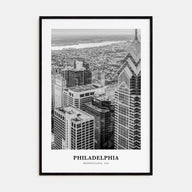 Philadelphia Portrait B&W No 1 Poster