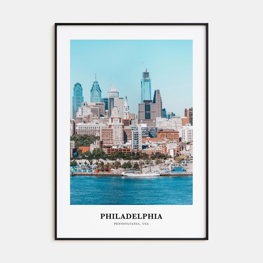 Philadelphia Portrait Color No 2 Poster