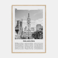 Philadelphia Travel B&W No 1 Poster