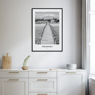 Philippines Portrait B&W No 1 Poster