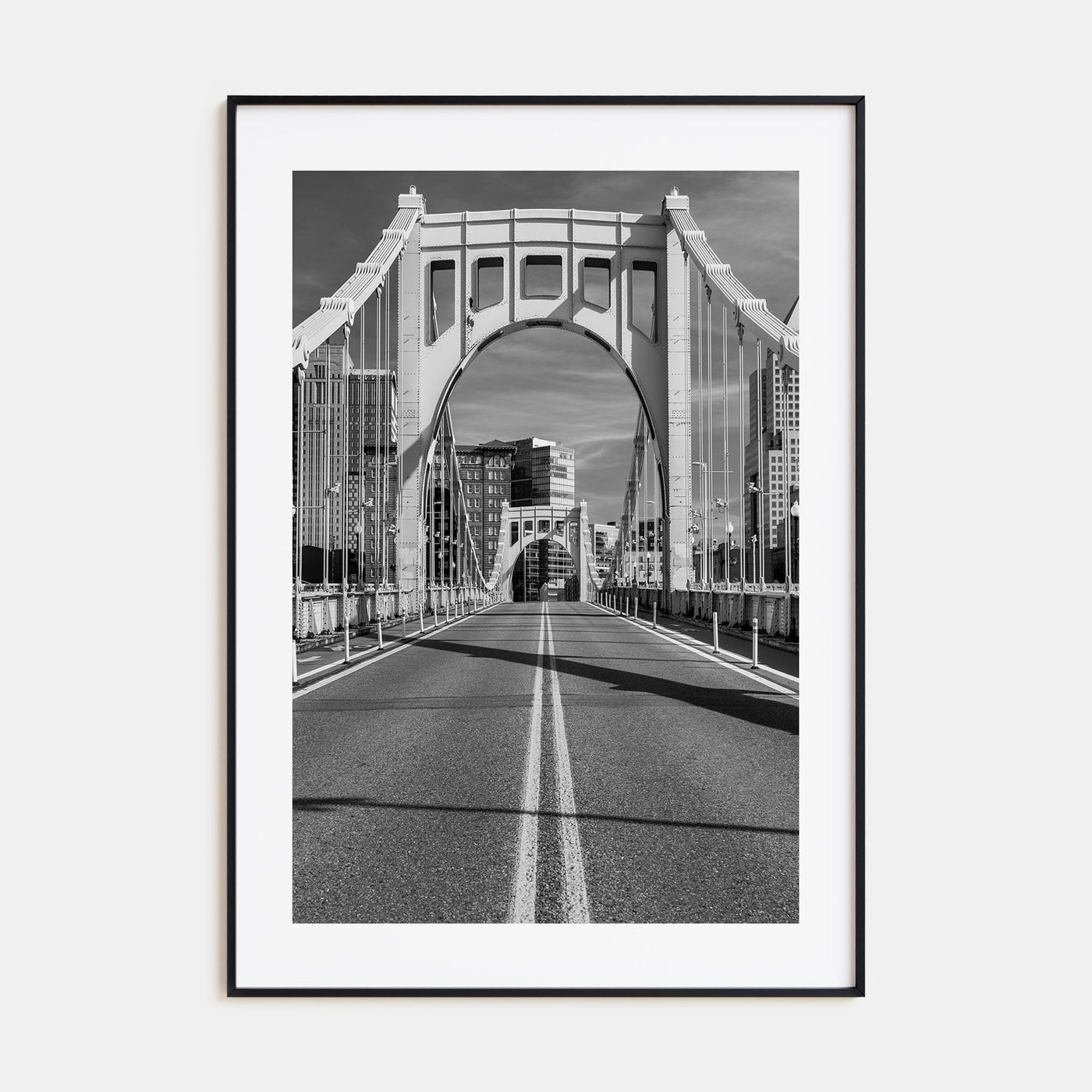 Pittsburgh Photo B&W No 2 Poster