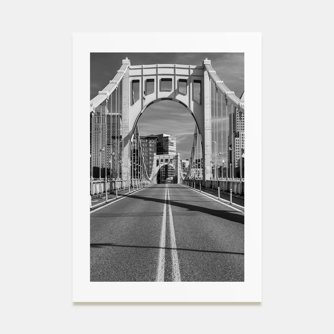 Pittsburgh Photo B&W No 2 Poster