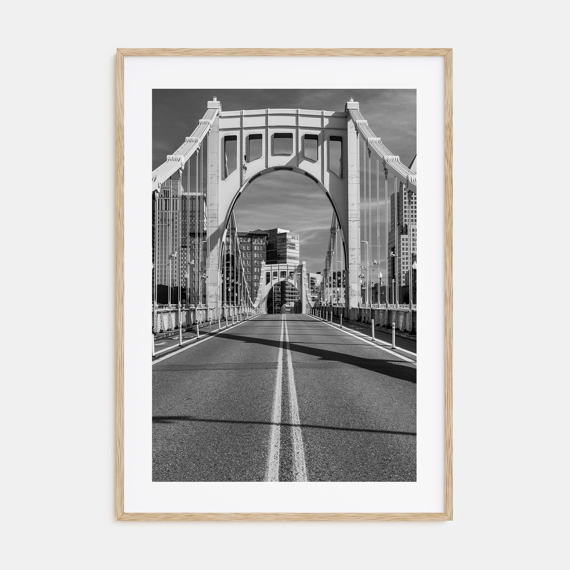 Pittsburgh Photo B&W No 2 Poster