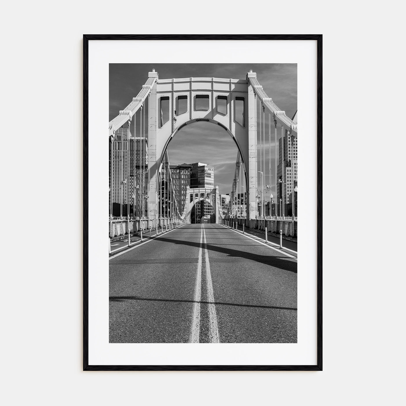 Pittsburgh Photo B&W No 2 Poster