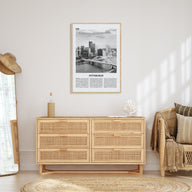 Pittsburgh Travel B&W No 1 Poster