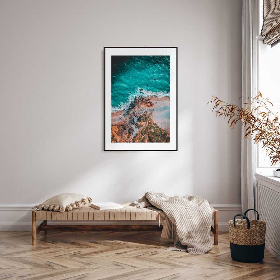Point Dume Photo Color Poster