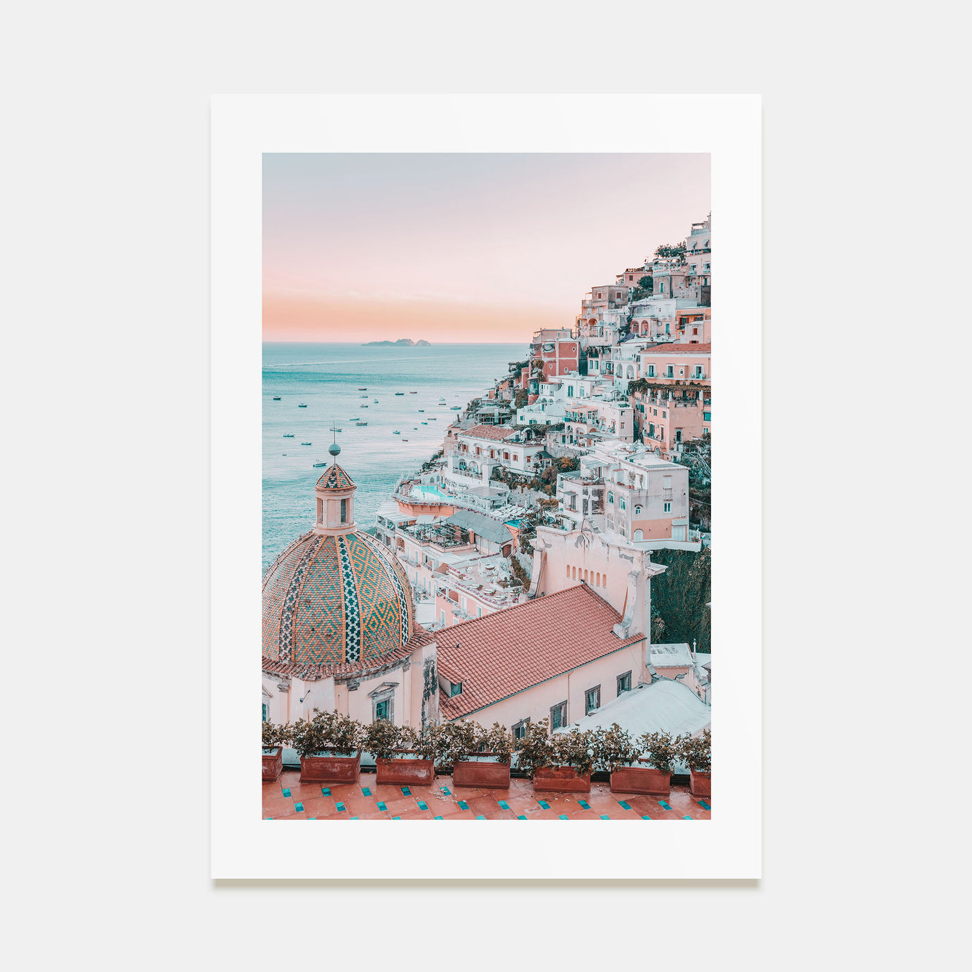 Positano Photo Color No 1 Poster
