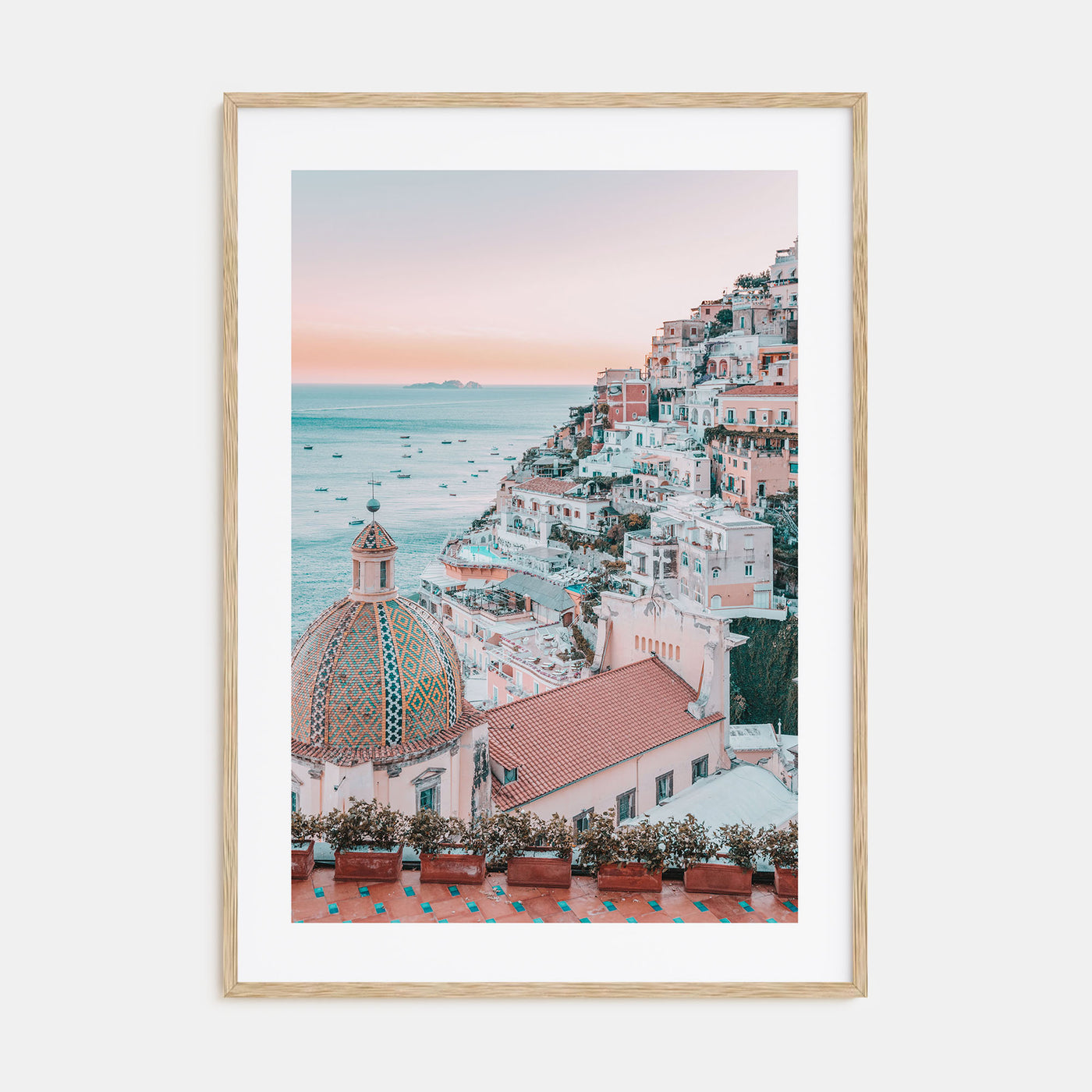 Positano Photo Color No 1 Poster