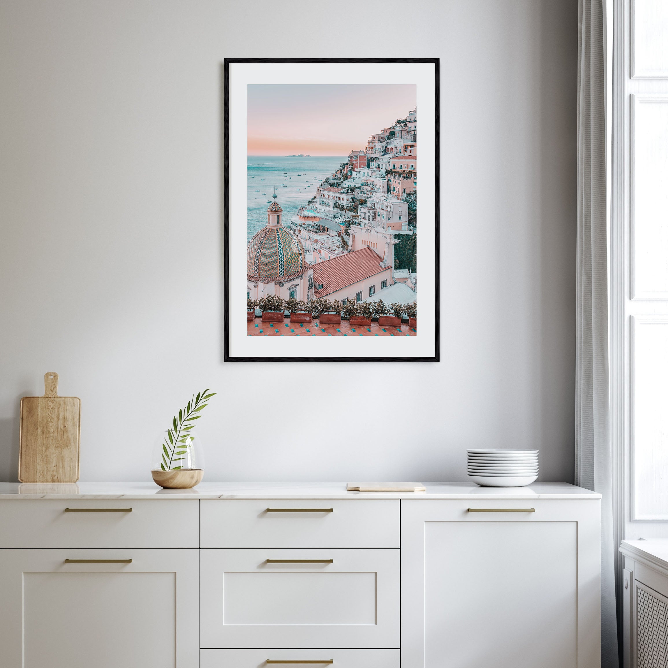 Positano Photo Color No 1 Poster