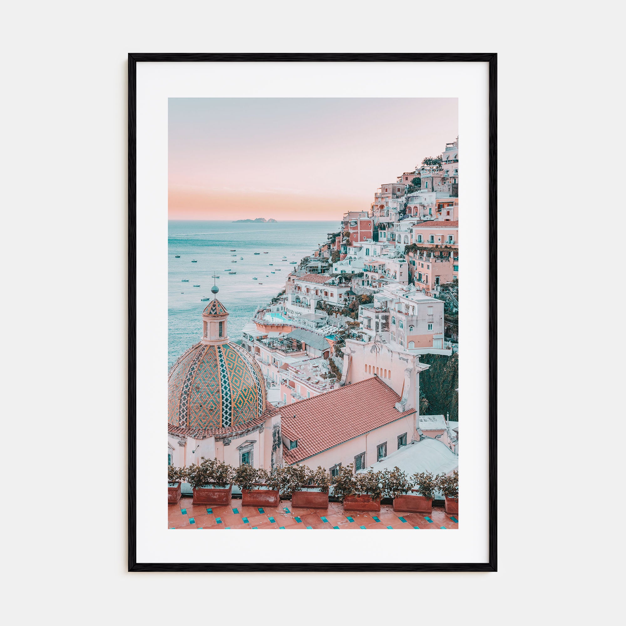 Positano Photo Color No 1 Poster