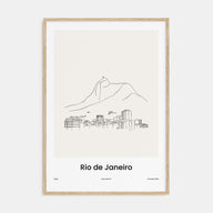 Rio de Janeiro Drawn No 1 Poster