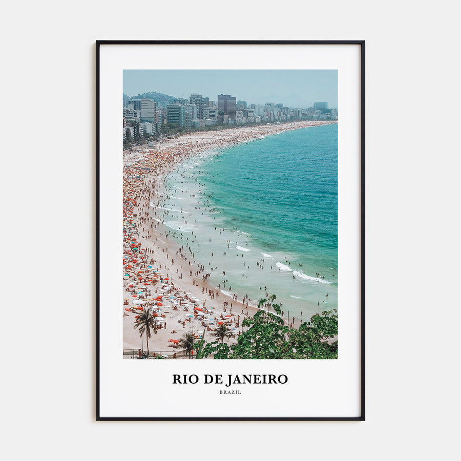 Rio de Janeiro Portrait Color Poster