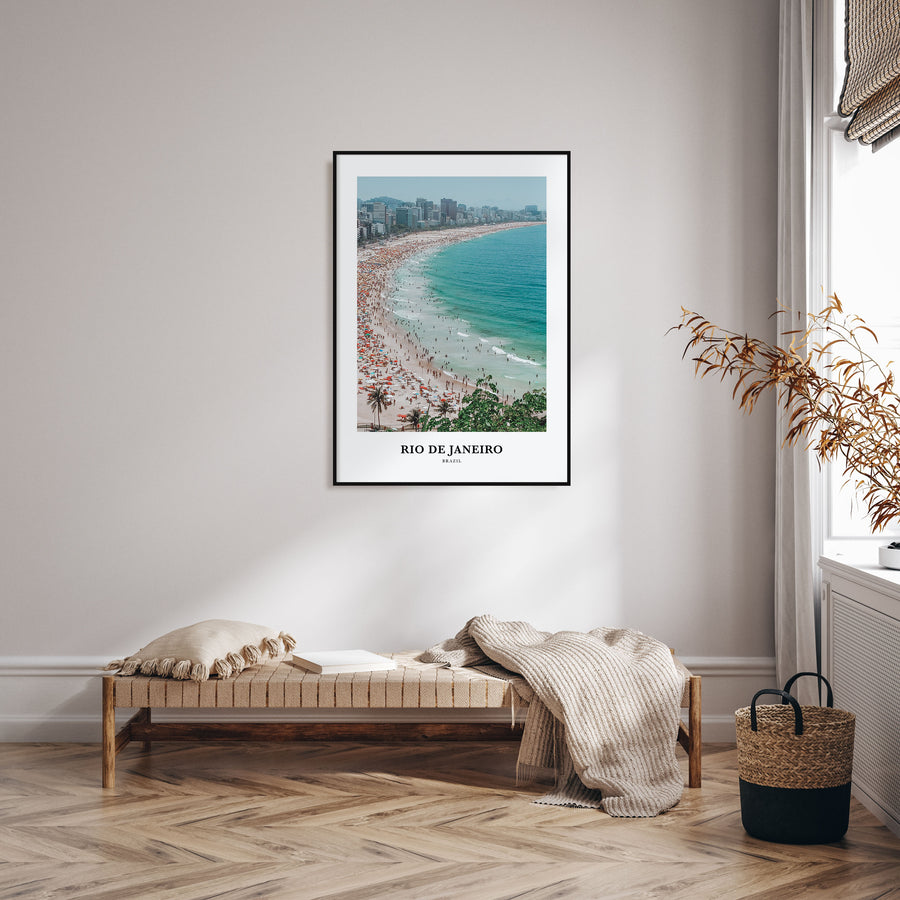 Rio de Janeiro Portrait Color Poster