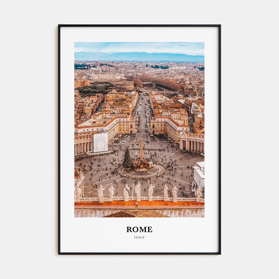 Rome Portrait Color Poster