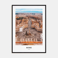 Rome Portrait Color Poster