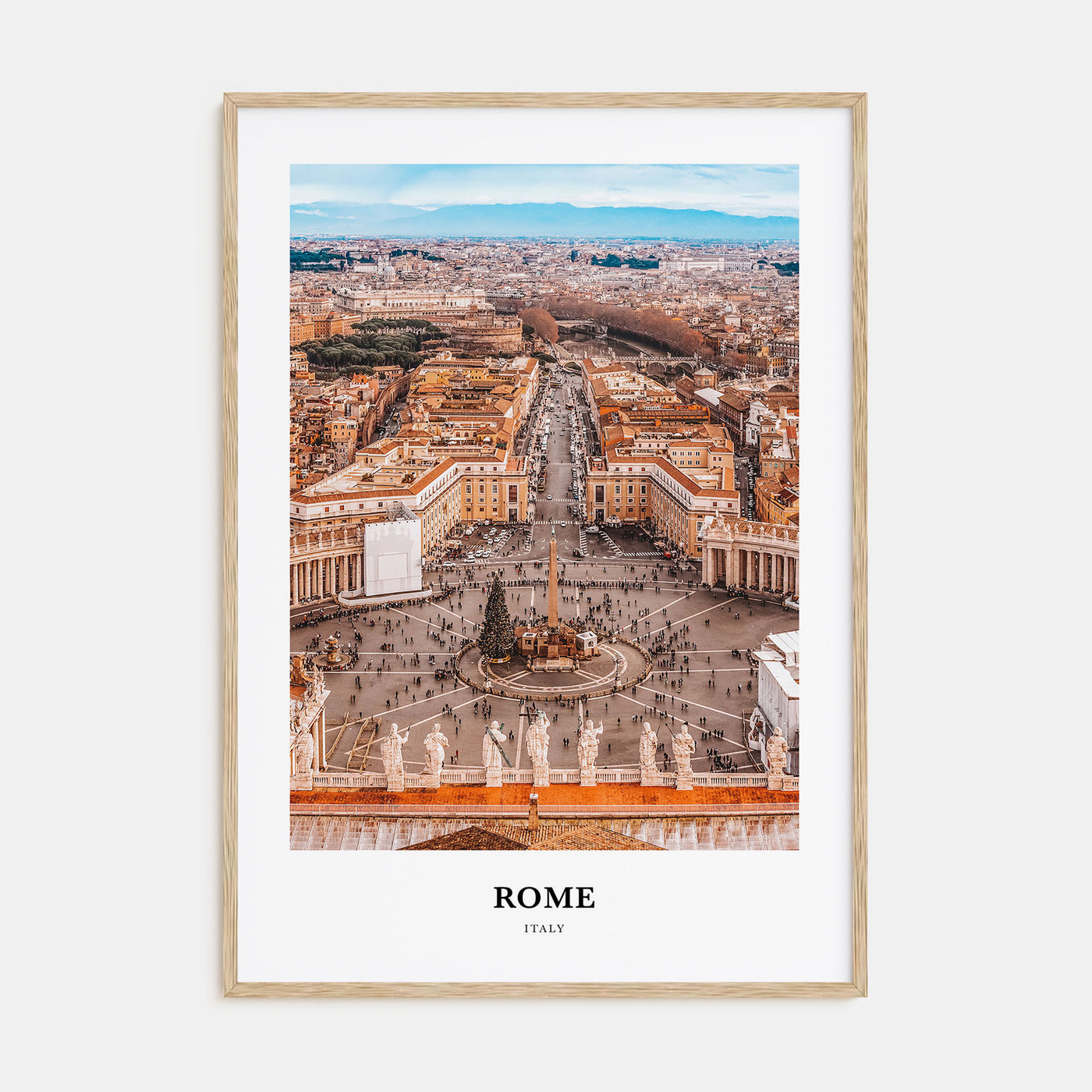 Rome Portrait Color Poster