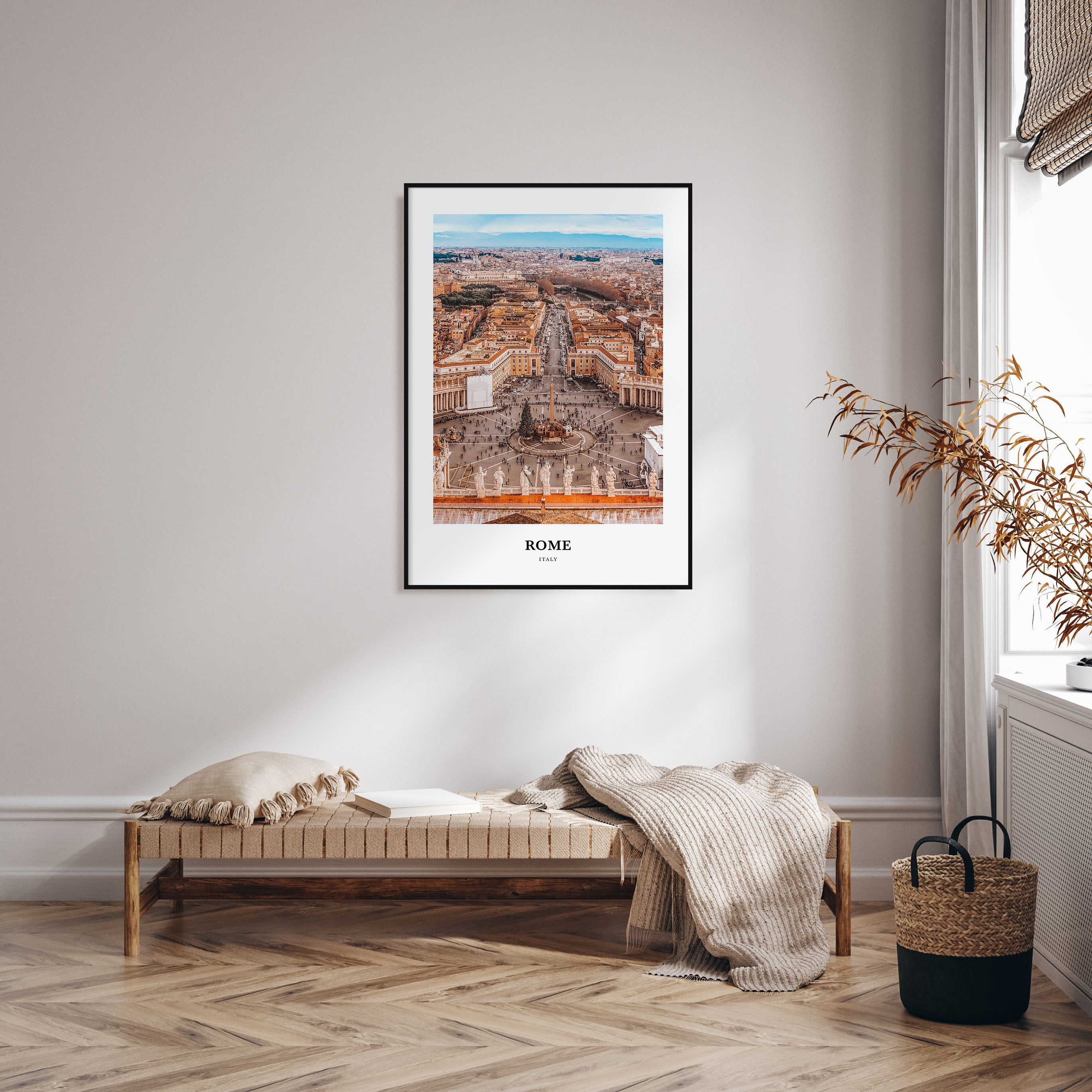 Rome Portrait Color Poster