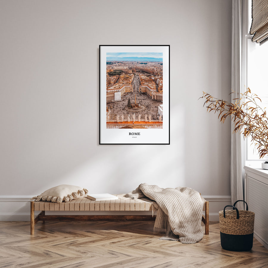 Rome Portrait Color Poster