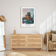 Sacramento Portrait Color Poster