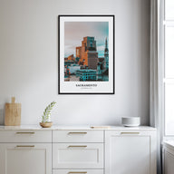 Sacramento Portrait Color Poster