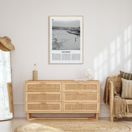 San Diego Travel B&W No 1 Poster