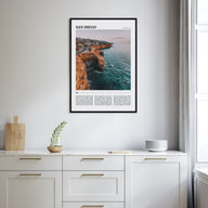 San Diego Travel Color No 1 Poster