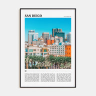 San Diego Travel Color No 2 Poster