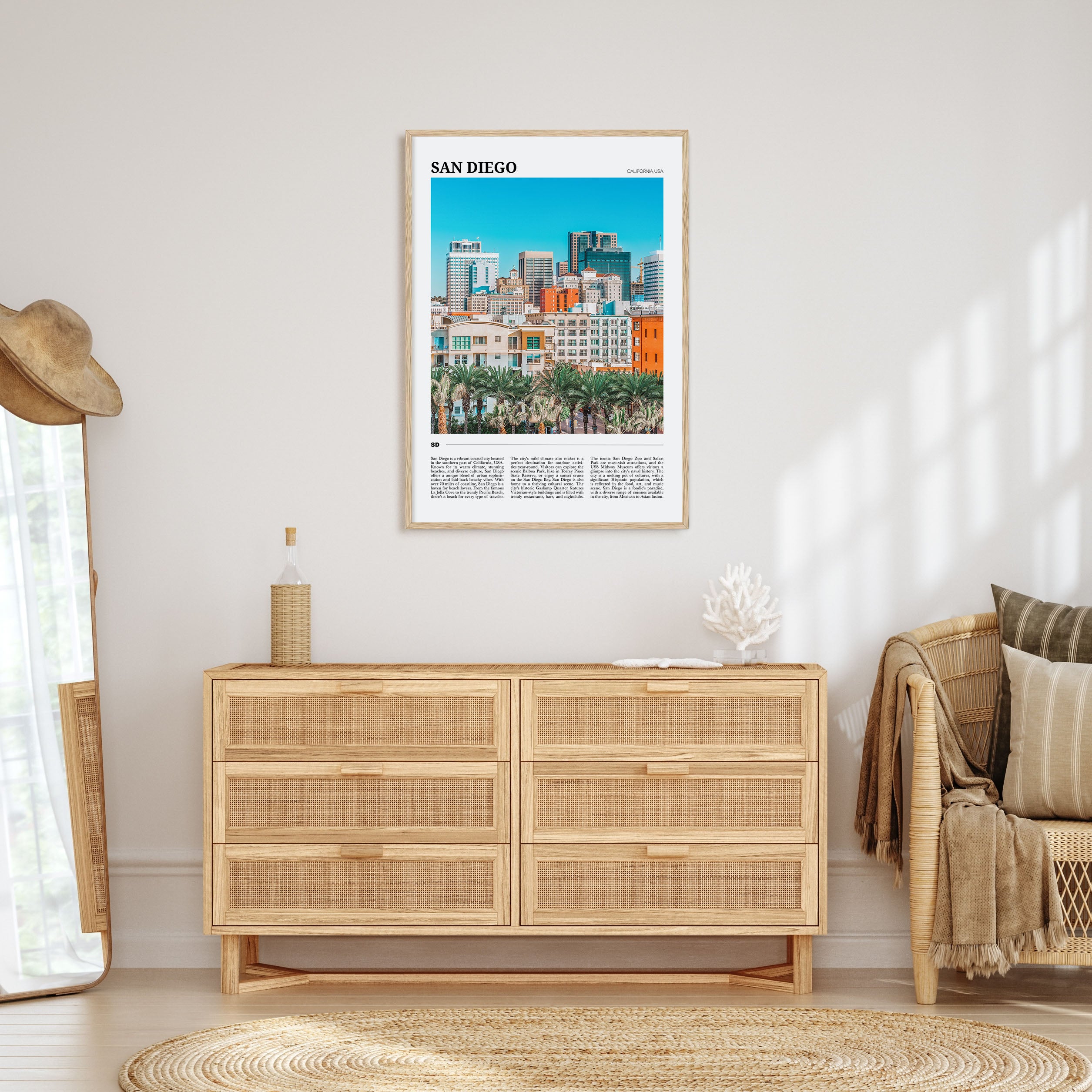 San Diego Travel Color No 2 Poster