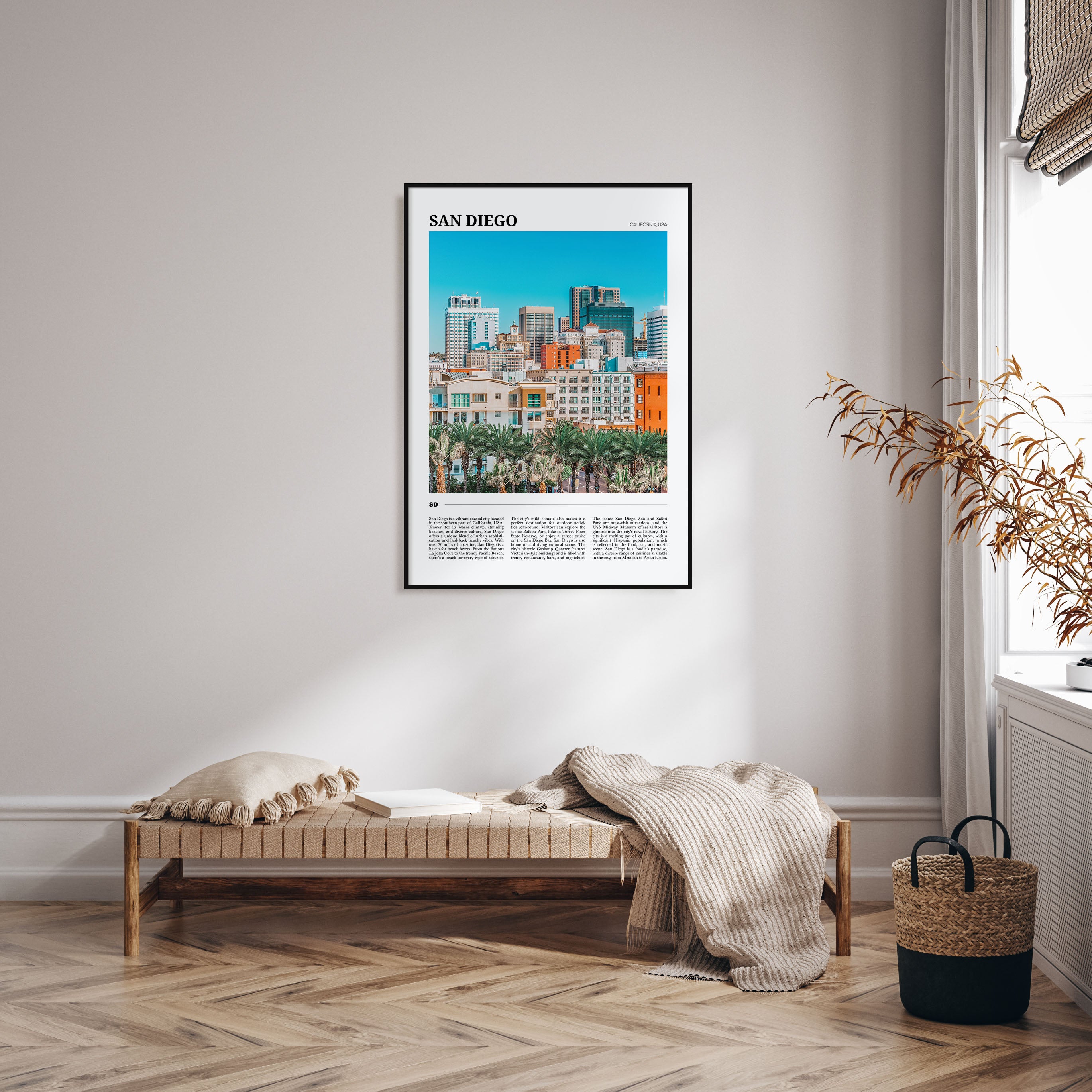 San Diego Travel Color No 2 Poster