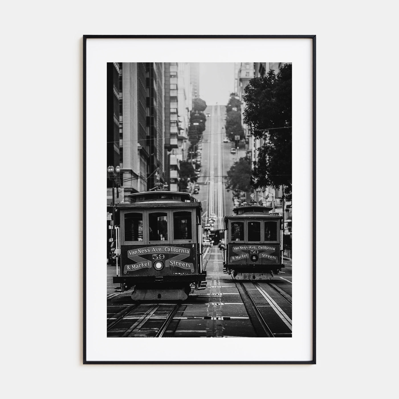 San Francisco Photo B&W No 1 Poster