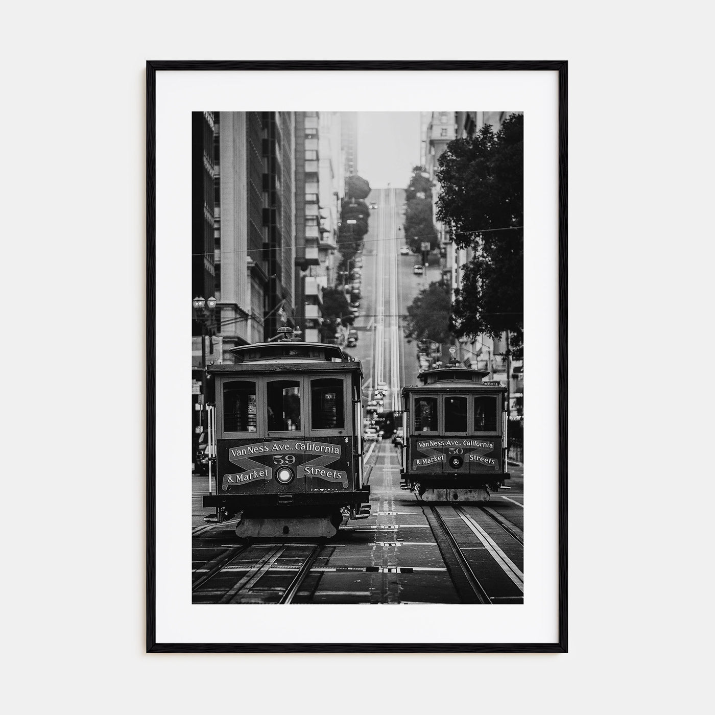 San Francisco Photo B&W No 1 Poster