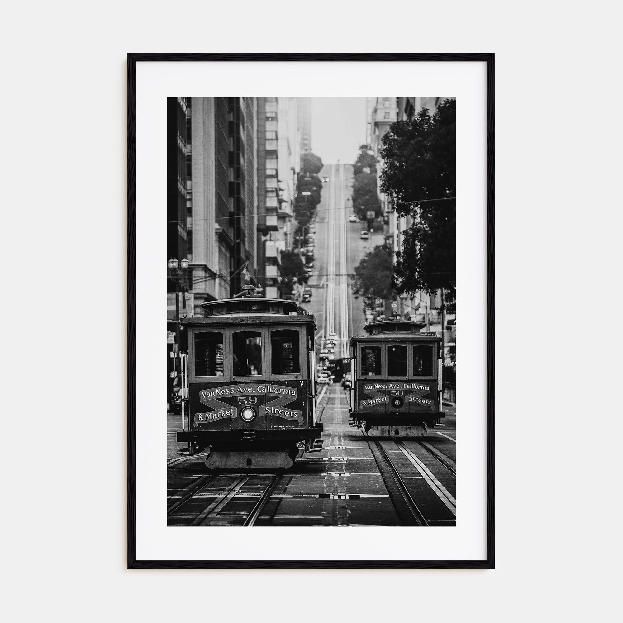 San Francisco Photo B&W No 1 Poster