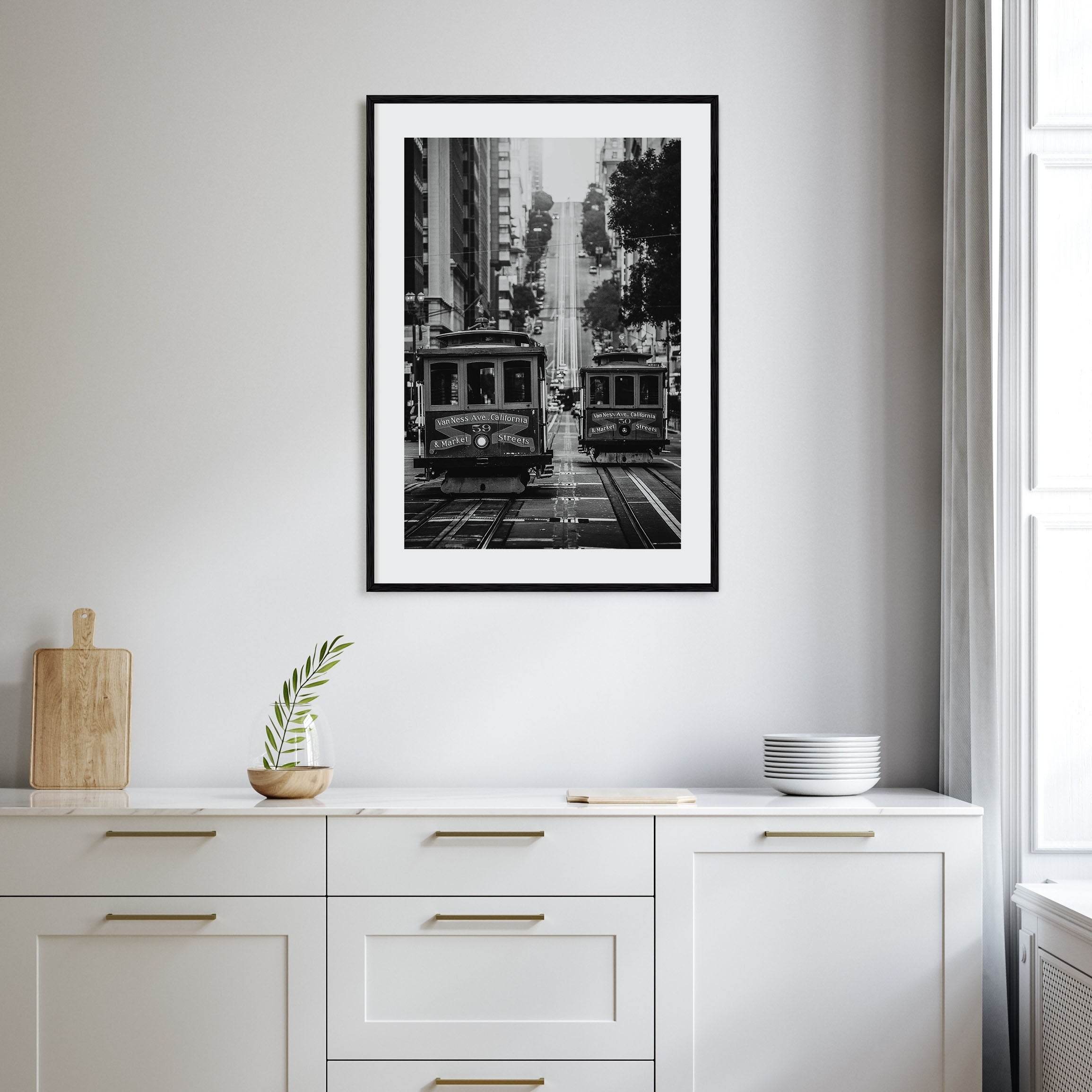 San Francisco Photo B&W No 1 Poster