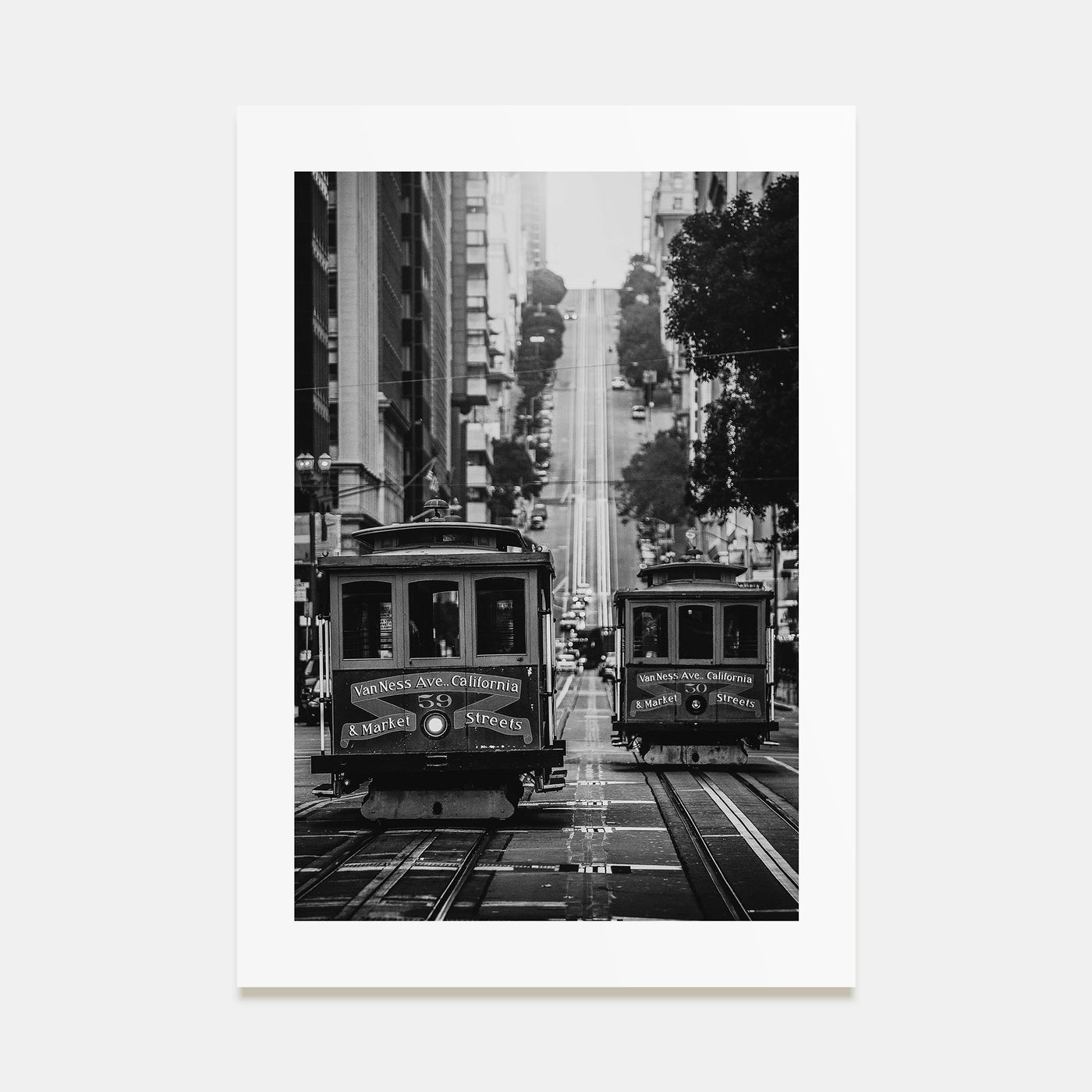 San Francisco Photo B&W No 1 Poster