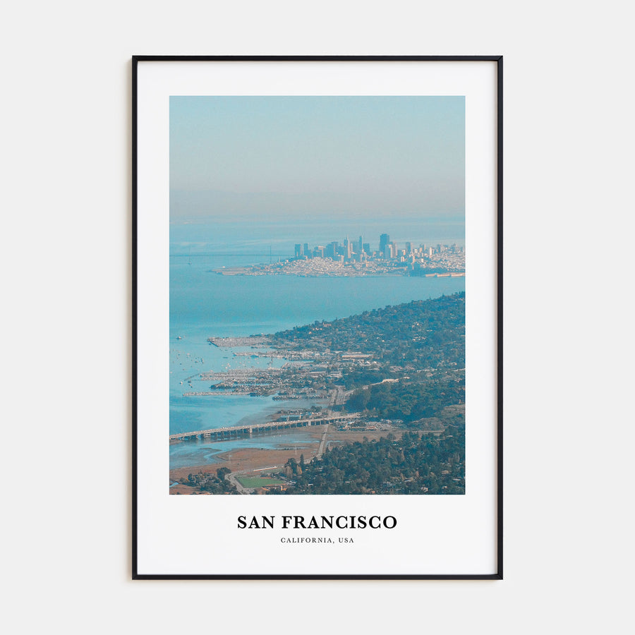 San Francisco Portrait Color No 2 Poster