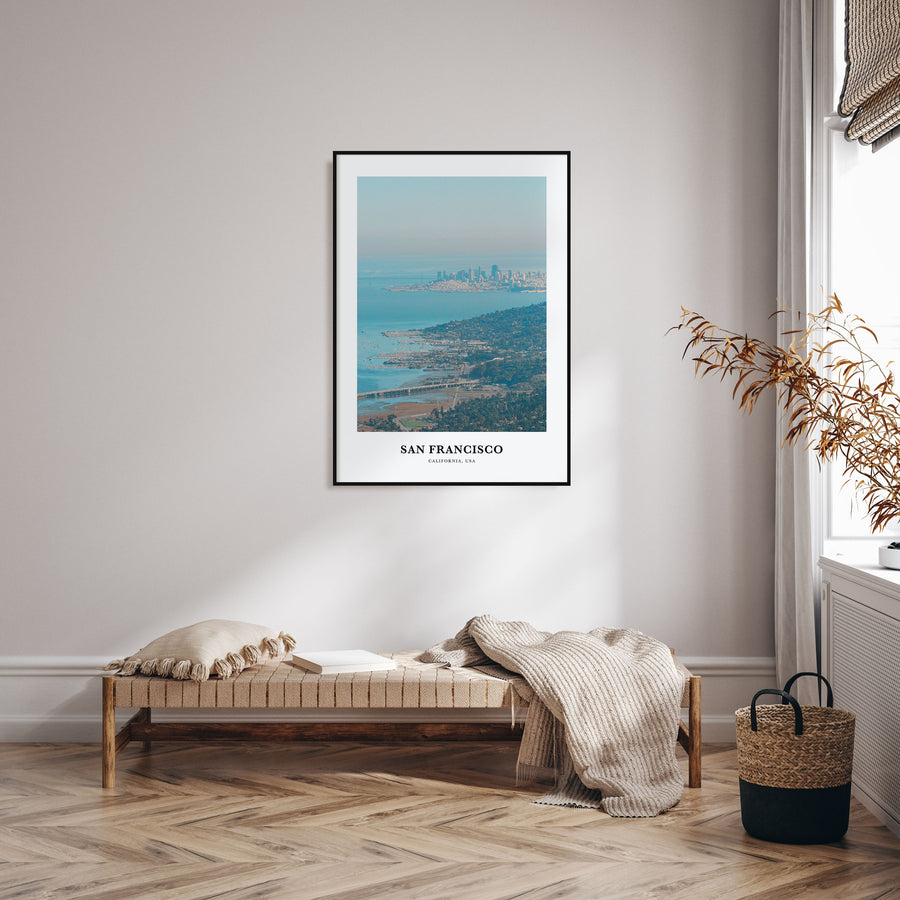 San Francisco Portrait Color No 2 Poster