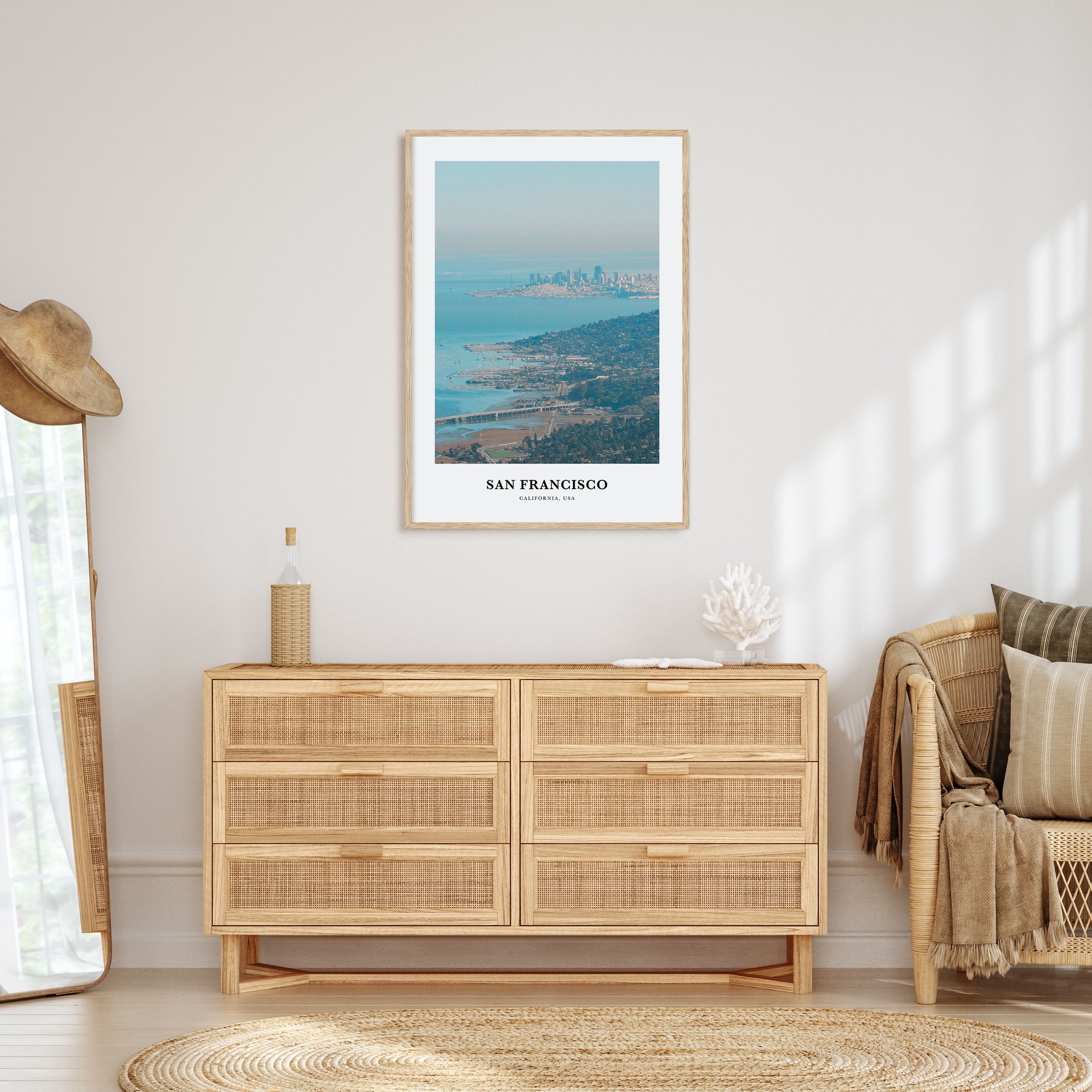 San Francisco Portrait Color No 2 Poster