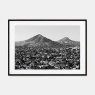 San Luis Obispo Landscape B&W Poster