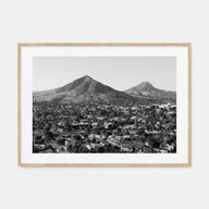 San Luis Obispo Landscape B&W Poster