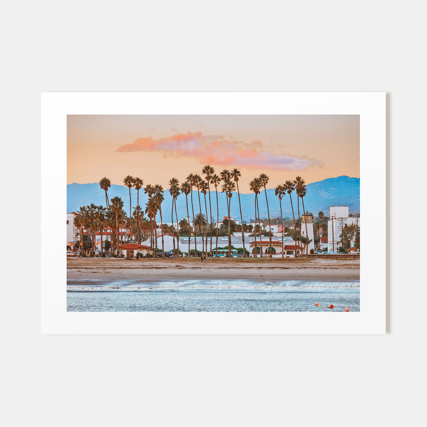 Santa Barbara Landscape Color Poster